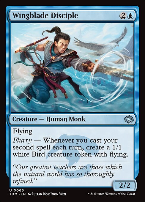 Wingblade Disciple (TDM) — Nonfoil
