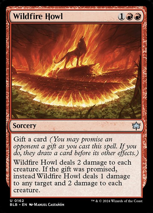 Wildfire Howl (BLB) — Nonfoil