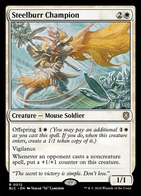Steelburr Champion (BLC) — Nonfoil