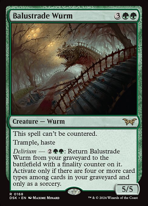 Balustrade Wurm (DSK) — Foil