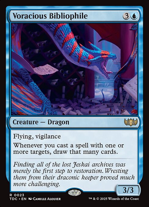 Voracious Bibliophile (TDC) — Nonfoil