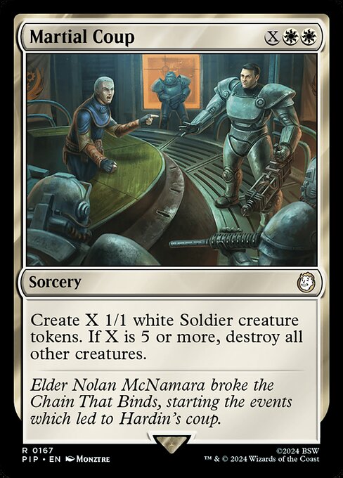 Martial Coup (PIP) — Nonfoil