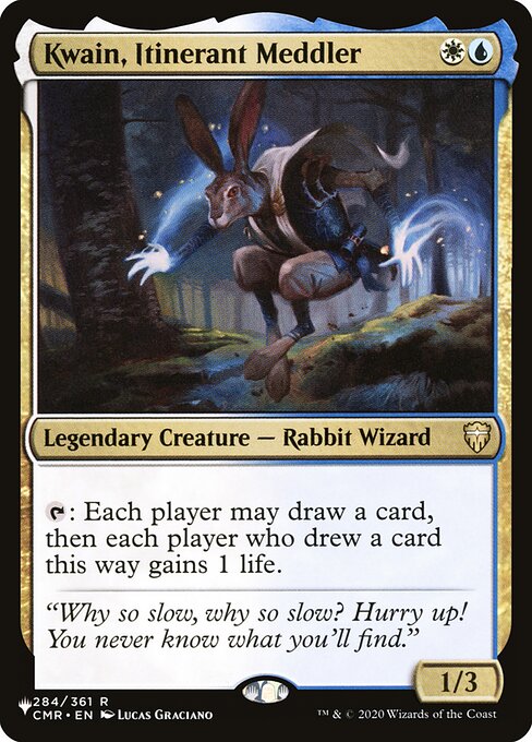 Kwain, Itinerant Meddler (PLST) — Nonfoil