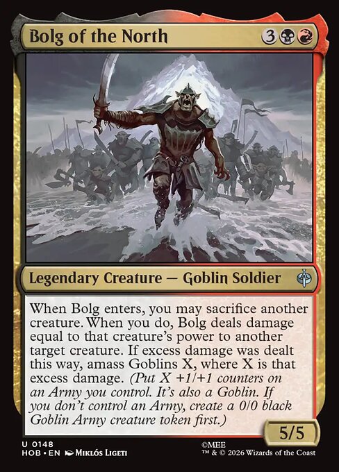 Bolg of the North (HOB) — Nonfoil