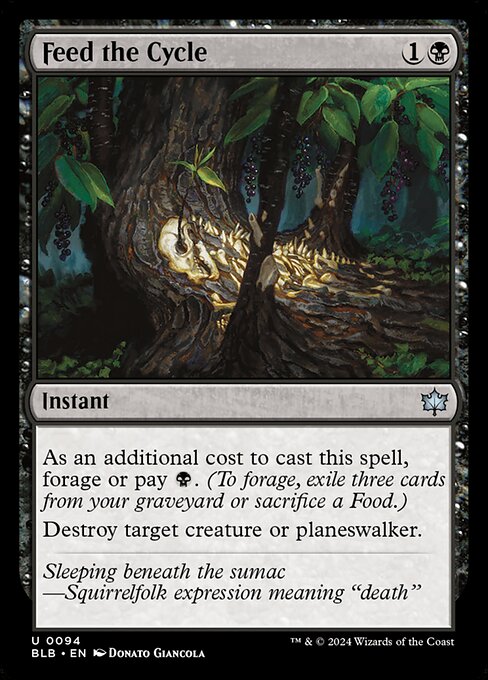 Feed the Cycle (BLB) — Foil
