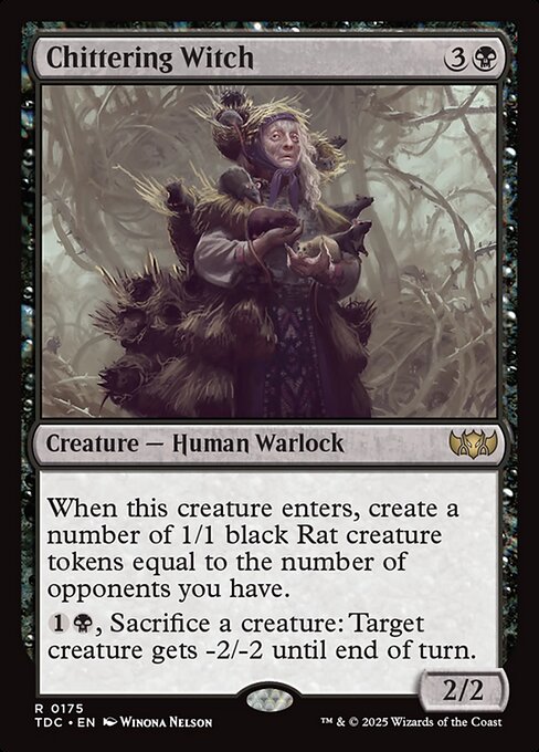 Chittering Witch (TDC) — Nonfoil