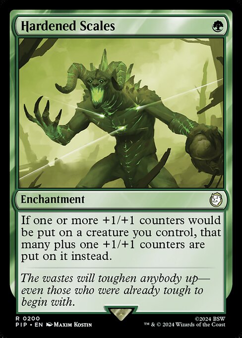 Hardened Scales (PIP) — Nonfoil