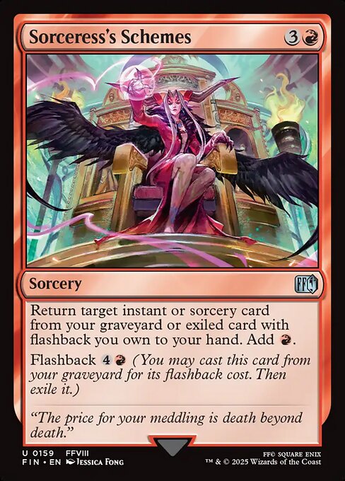 Sorceress's Schemes (FIN) — Nonfoil