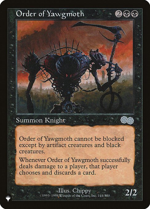 Order of Yawgmoth (PLST) — Nonfoil