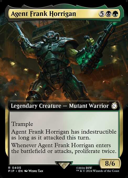 Agent Frank Horrigan (PIP) — Nonfoil