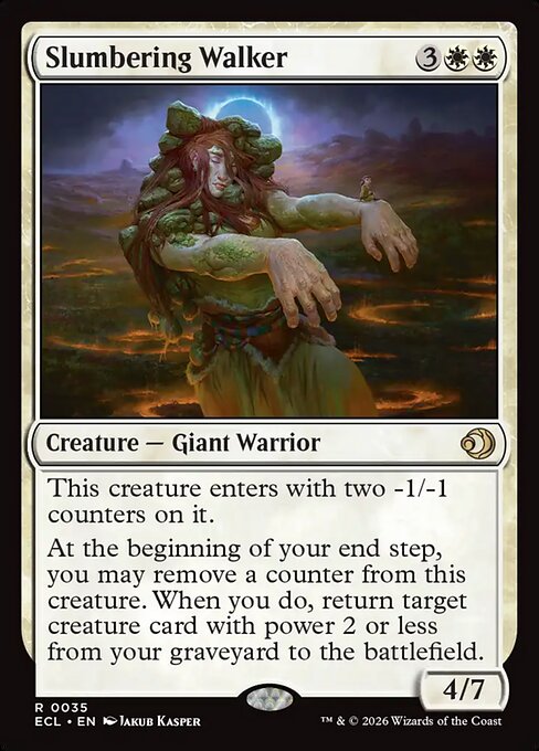 Slumbering Walker (ECL) — Nonfoil