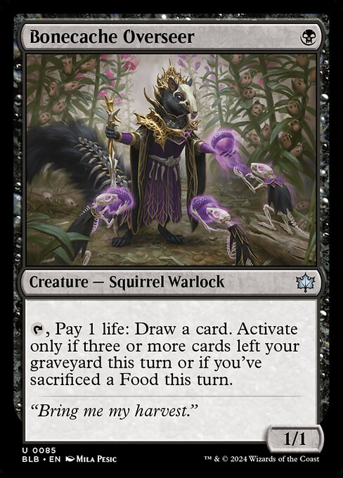 Bonecache Overseer (BLB) — Nonfoil