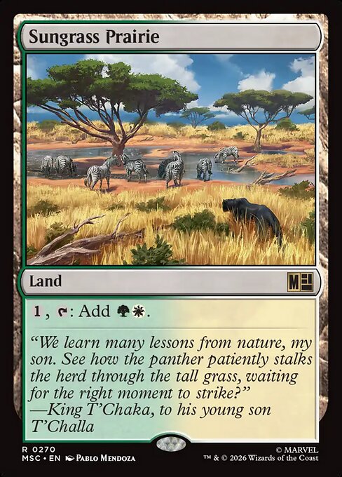 Sungrass Prairie (MSC) — Nonfoil