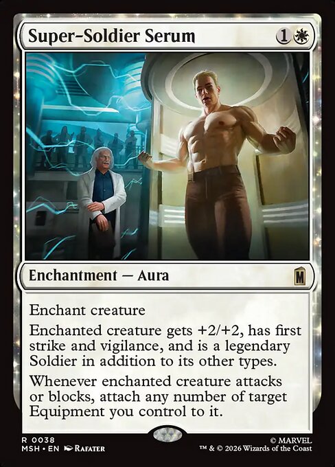 Super-Soldier Serum (MSH) — Foil