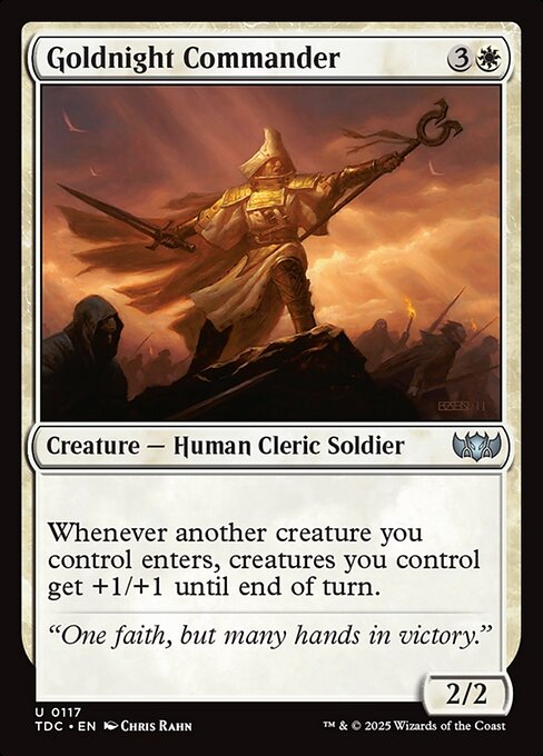 Goldnight Commander (TDC) — Nonfoil