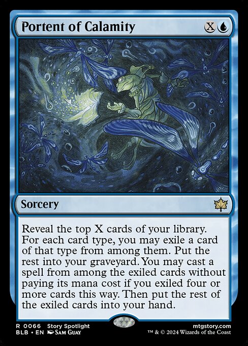 Portent of Calamity (BLB) — Nonfoil