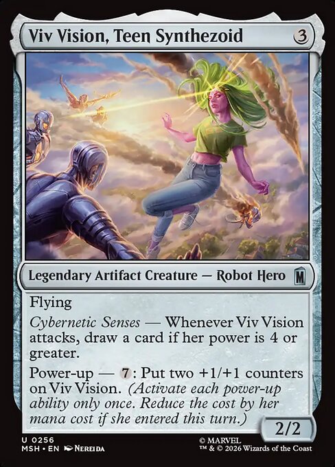 Viv Vision, Teen Synthezoid (MSH) — Nonfoil