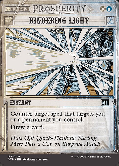 Hindering Light (OTP) — Nonfoil