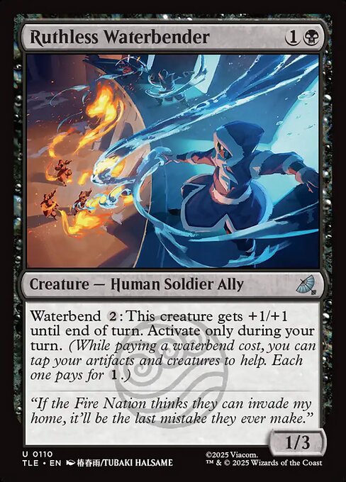 Ruthless Waterbender (TLE) — Foil