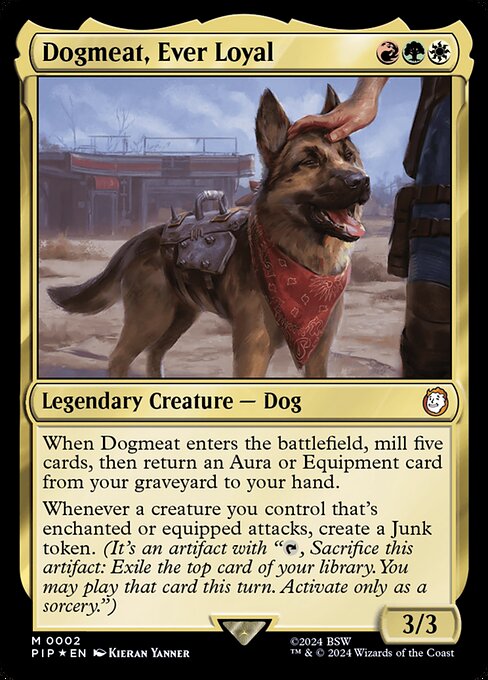 Dogmeat, Ever Loyal (PIP) — Foil
