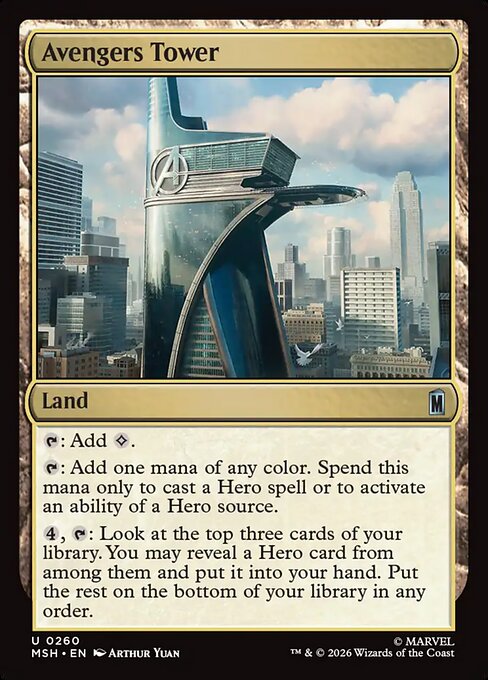 Avengers Tower (MSH) — Nonfoil