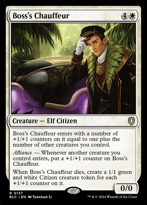 Boss's Chauffeur (BLC) — Nonfoil