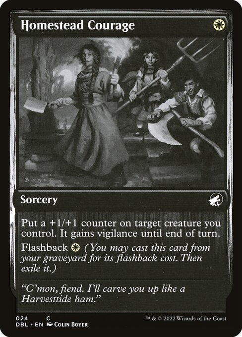 Homestead Courage (DBL) — Foil