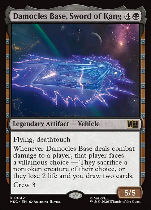 Damocles Base, Sword of Kang (MSC) — Nonfoil