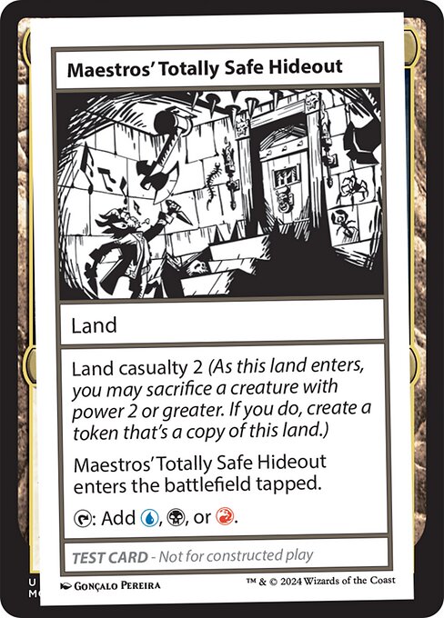 Maestros' Totally Safe Hideout (MB2) — Nonfoil