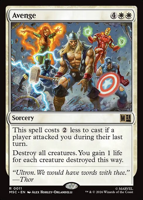 Avenge (MSC) — Nonfoil