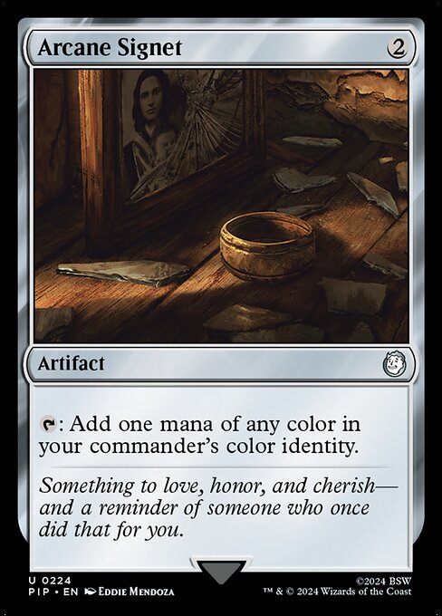 Arcane Signet (PIP) — Nonfoil