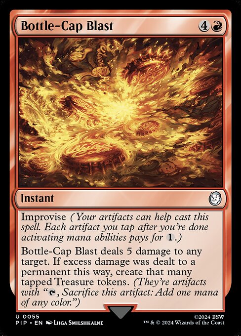 Bottle-Cap Blast (PIP) — Nonfoil