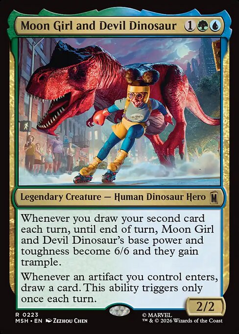 Moon Girl and Devil Dinosaur (MSH) — Nonfoil