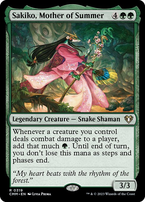 Sakiko, Mother of Summer (CMM) — Nonfoil