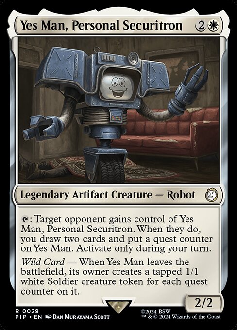 Yes Man, Personal Securitron (PIP) — Nonfoil