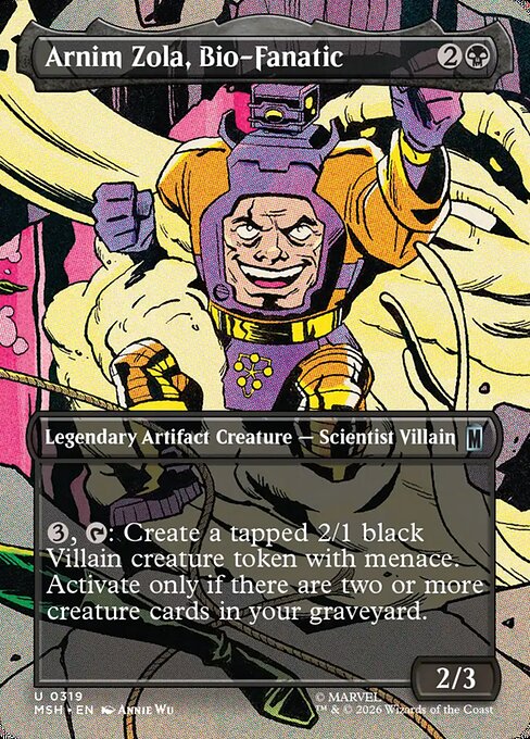 Arnim Zola, Bio-Fanatic (MSH) — Nonfoil