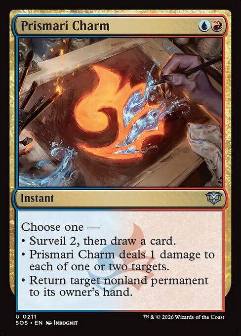 Prismari Charm (SOS) — Nonfoil