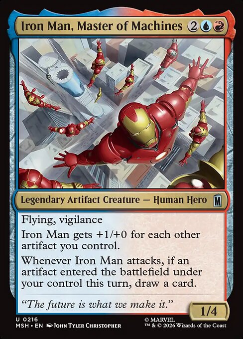 Iron Man, Master of Machines (MSH) — Nonfoil
