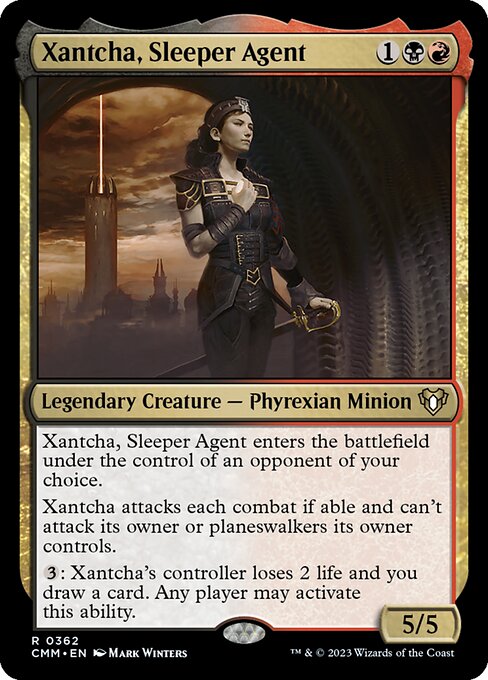 Xantcha, Sleeper Agent (CMM) — Foil