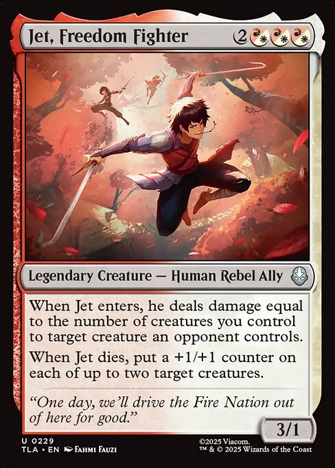 Jet, Freedom Fighter (TLA) — Nonfoil
