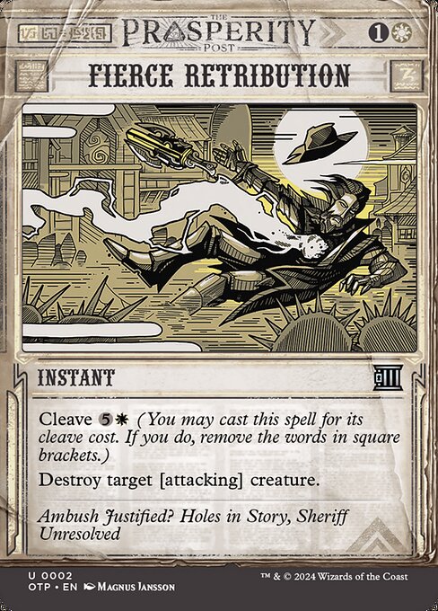 Fierce Retribution (OTP) — Foil