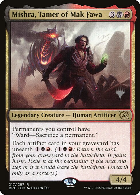 Mishra, Tamer of Mak Fawa (PBRO) — Nonfoil