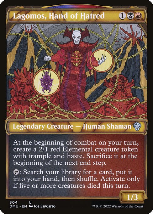 Lagomos, Hand of Hatred (DMU) — Nonfoil