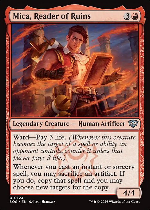 Mica, Reader of Ruins (SOS) — Nonfoil