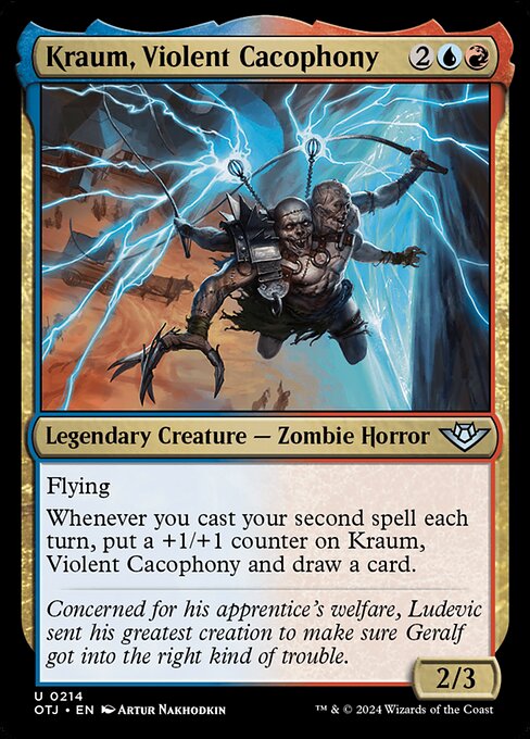 Kraum, Violent Cacophony (OTJ) — Nonfoil