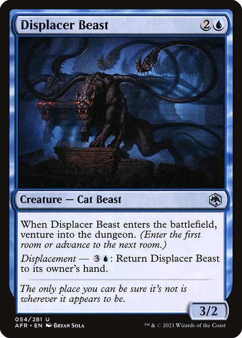 Displacer Beast (AFR) — Nonfoil