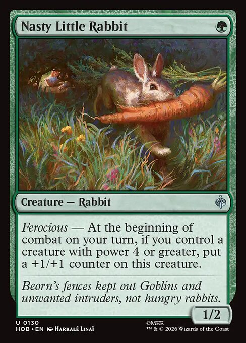 Nasty Little Rabbit (HOB) — Nonfoil