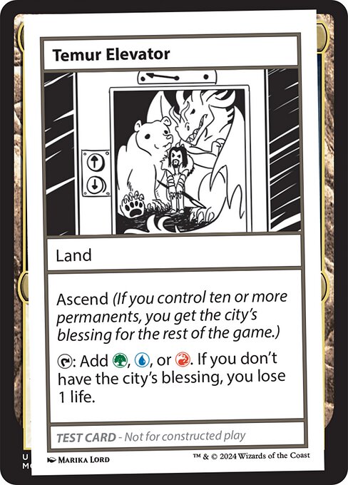 Temur Elevator (MB2) — Nonfoil