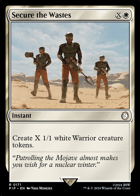 Secure the Wastes (PIP) — Nonfoil