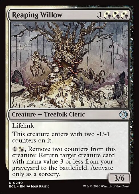 Reaping Willow (ECL) — Foil